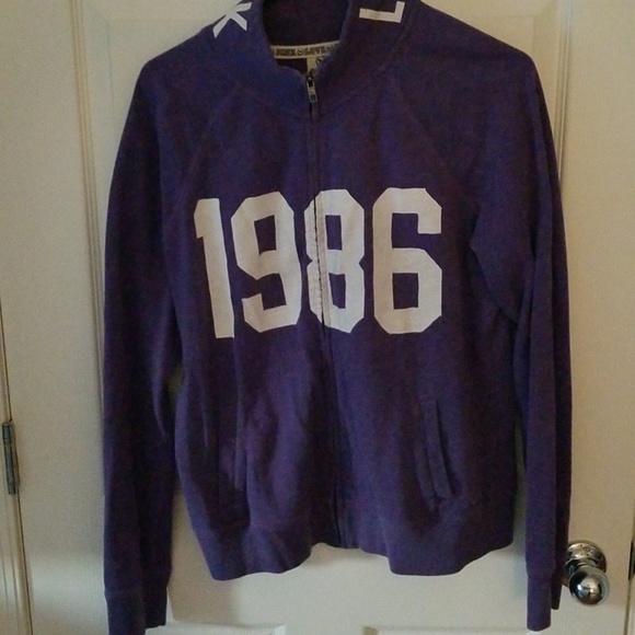 Victoria's Secret Tops - Pink Medium Purple Zip Up Jacket